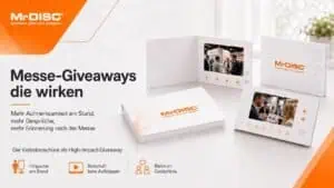 Giveaways auf der Messe
